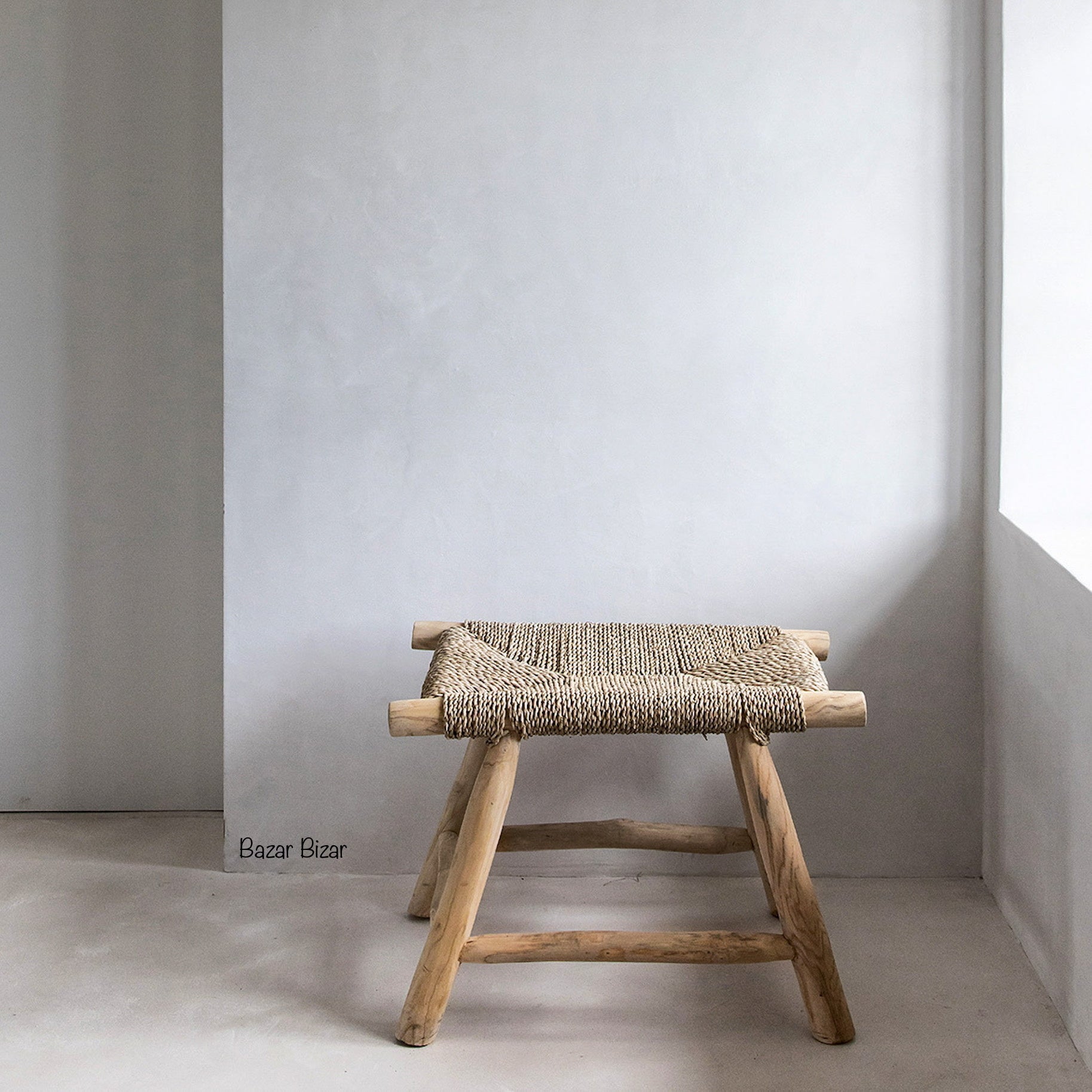 De Porto Seagrass Chair - Natural - M