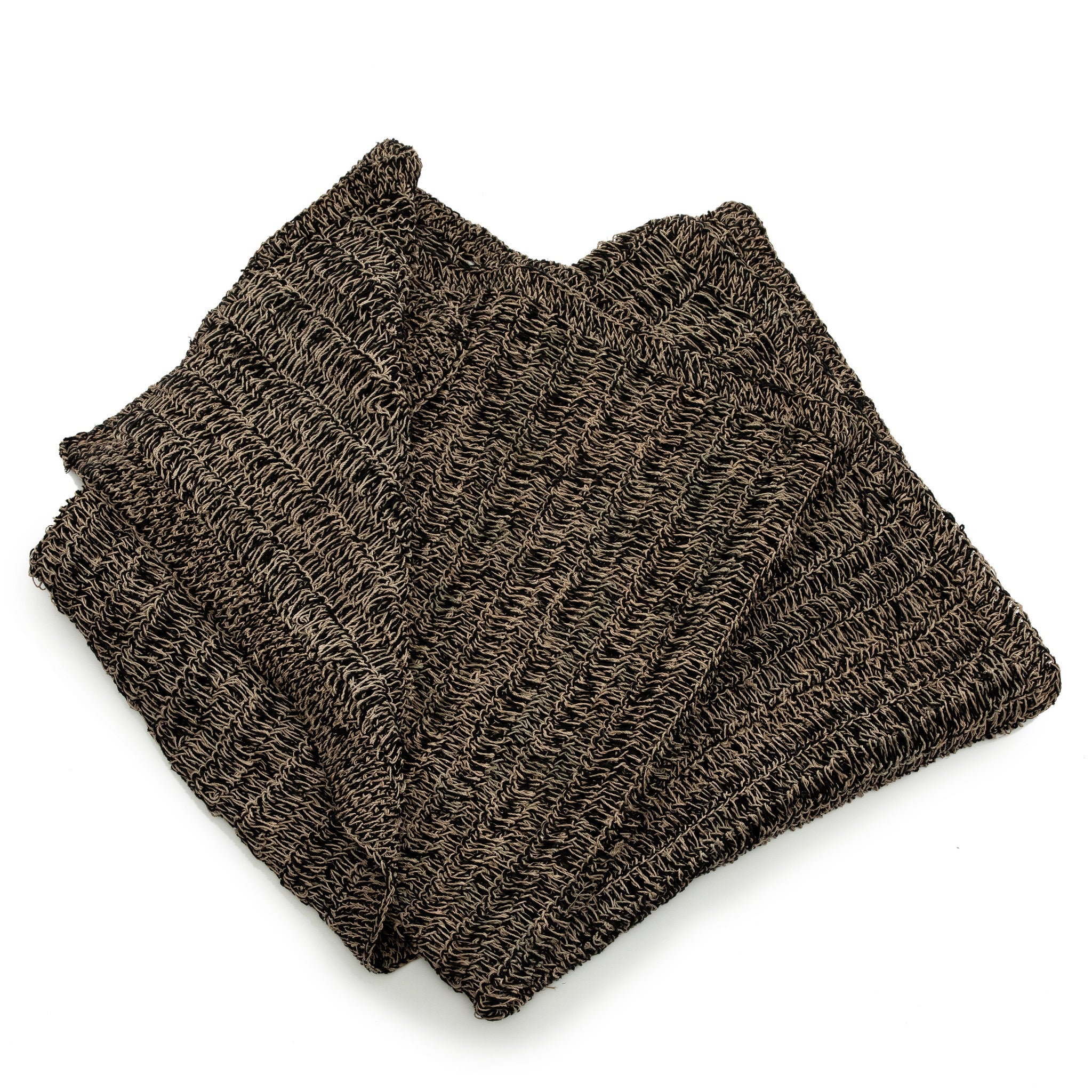 Seagrass carpet - Natural black - 200x300