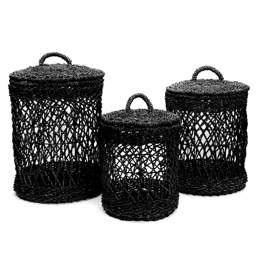 Laundry basket - Black - S
