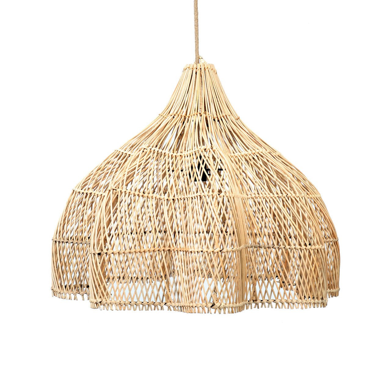 The whipped hanging lamp - Natural - M