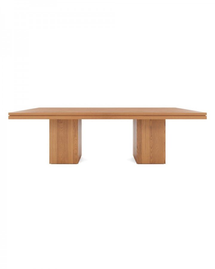 Dining table in natural recycled teak wood 240 x 110 cm